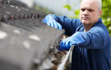 cleaning and inspecting Letters roofs